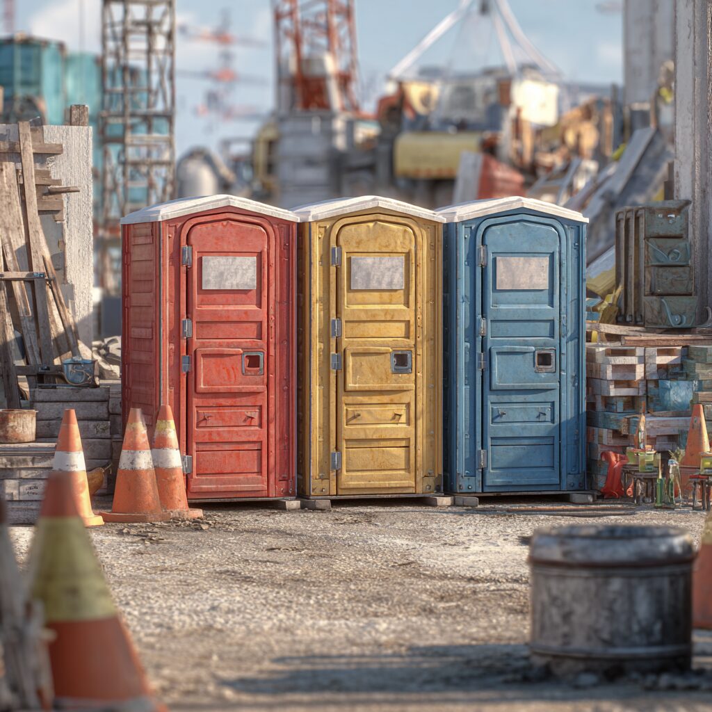 Proper placement helps reduce construction toilet costs.