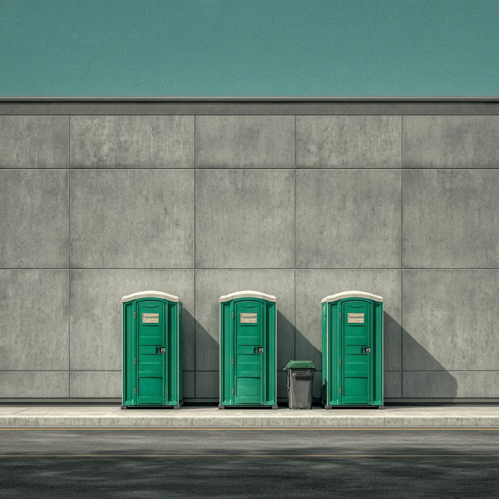 Weekly porta potty rentals can help you save.