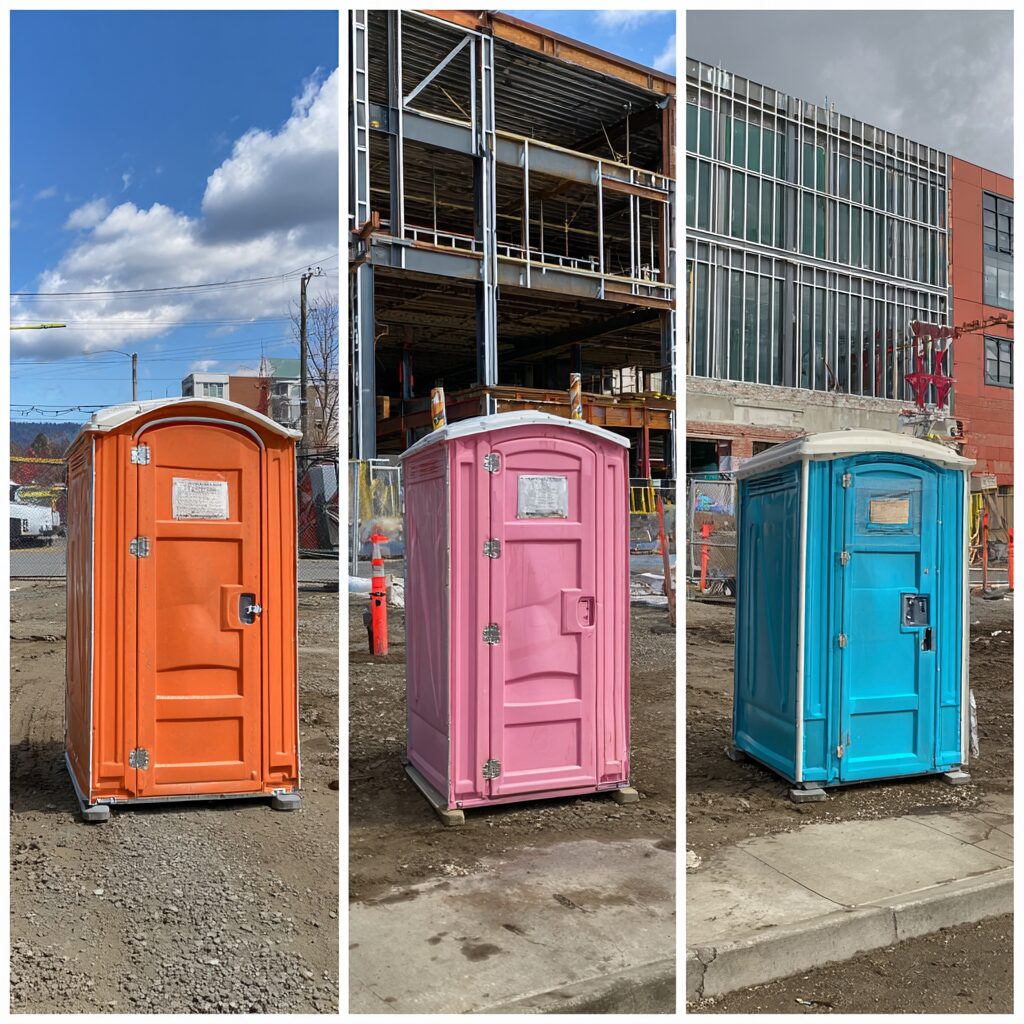 How much is a porta potty rental for a month?