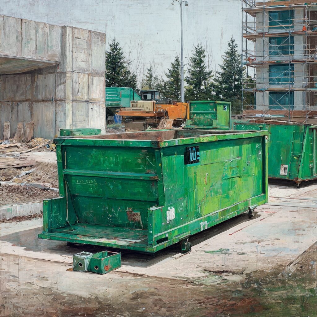 How much do weekly construction dumpsters cost?