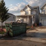 Short-term dumpster rental logistics