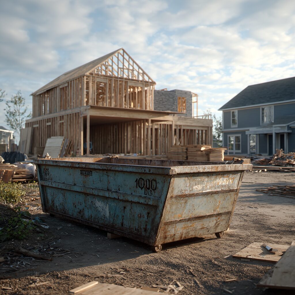 short-term dumpster logistics for residential use