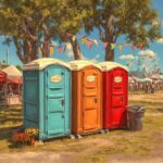 porta potty safety for summer events