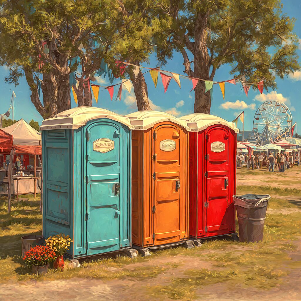 porta potty safety for summer events