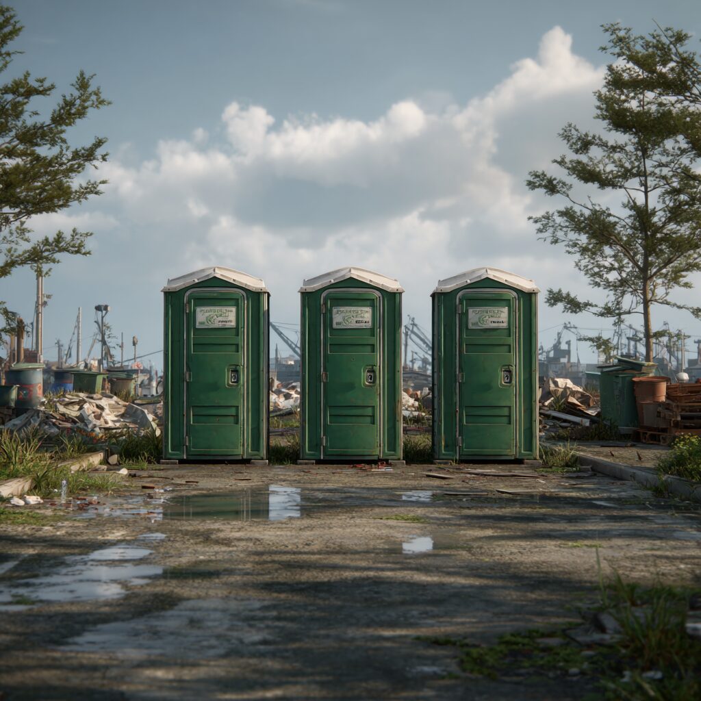 How to rent porta potties for hurricane cleanup in 2025
