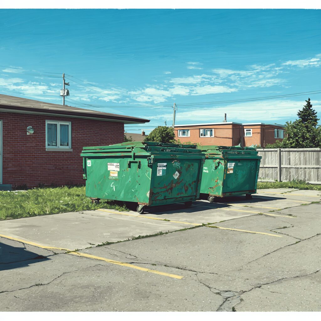 dumpster safety tips for hot construction zones