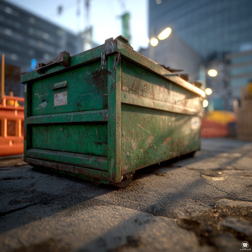 construction dumpsters for summer