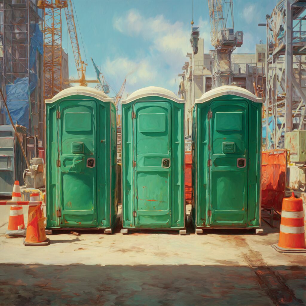 portable toilet rental tips for summer