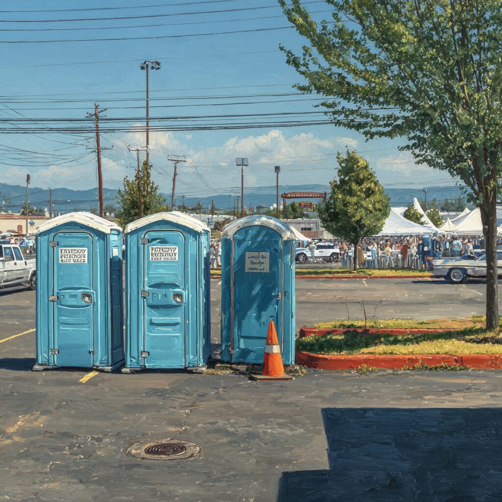 Porta potty rental tips for events