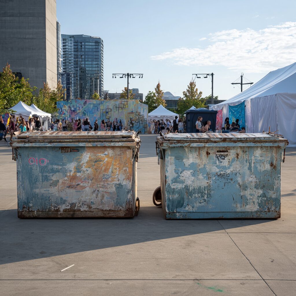 How much waste will my event type generate?