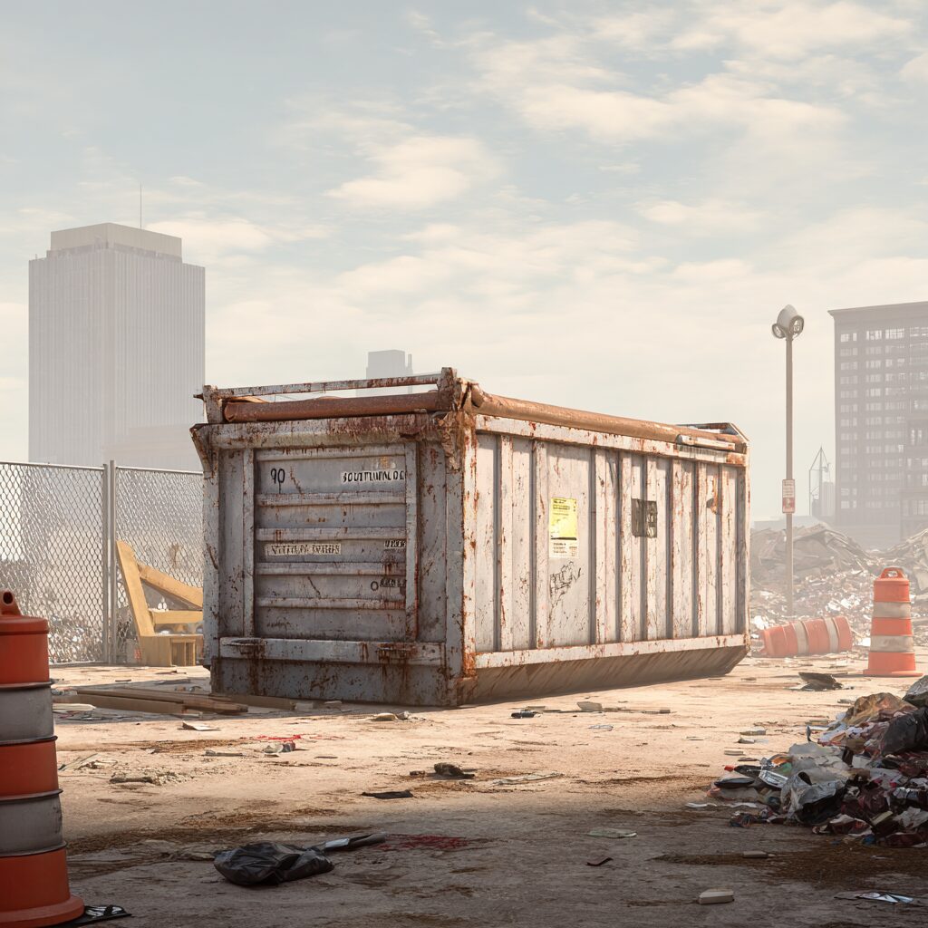 dumpster rentals for construction debris disposal