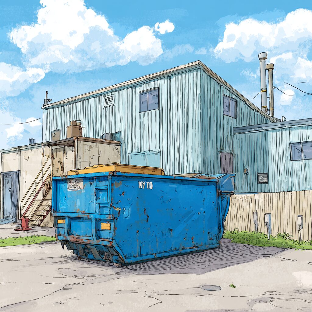 Dumpster rentals for industrial sites near me