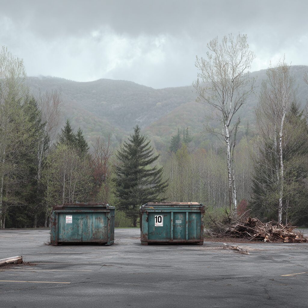 dumpster rentals for national forest projects