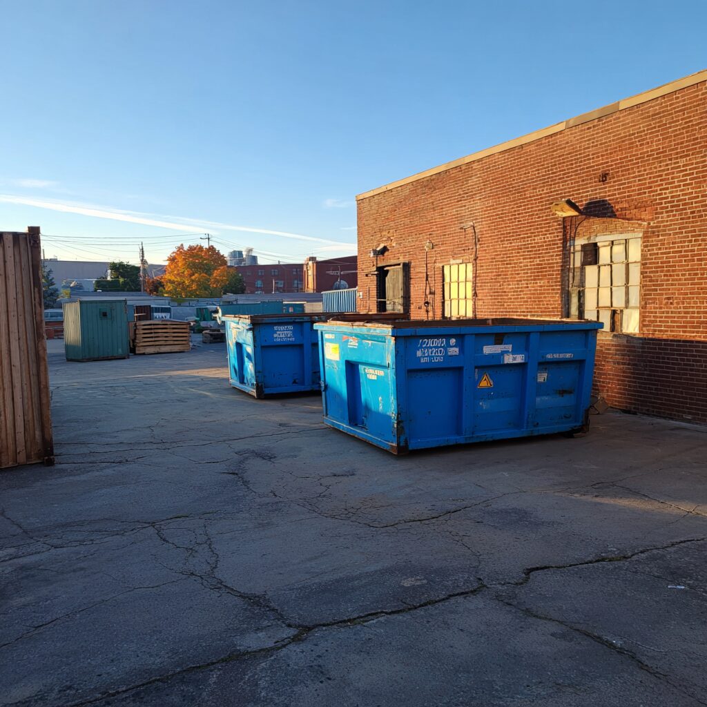 Questions about using rented dumpster