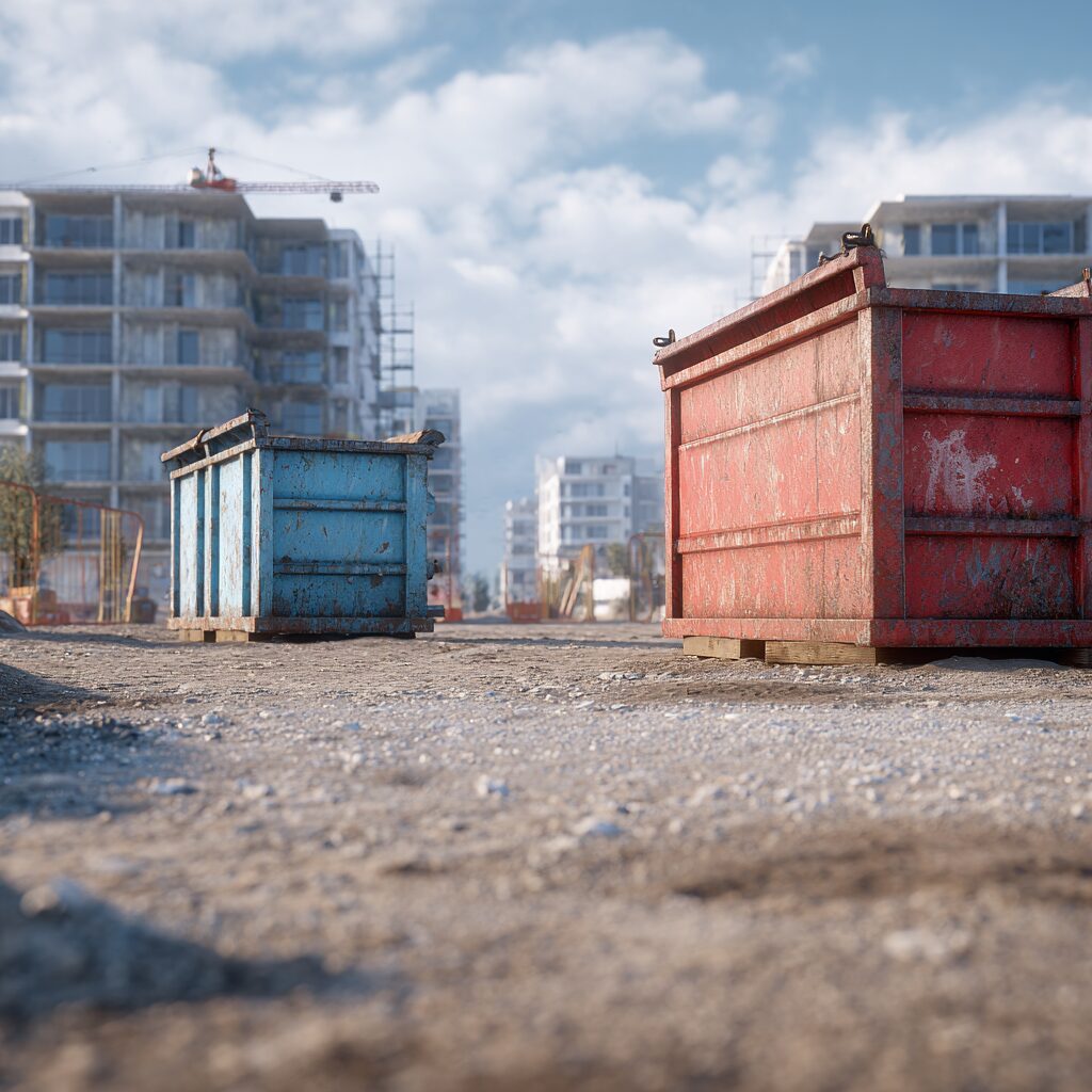 when should i rent a dumpster for construction sites