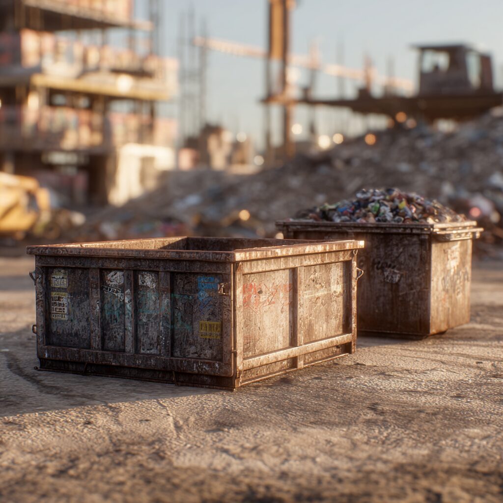 Fall construction dumpster challenges