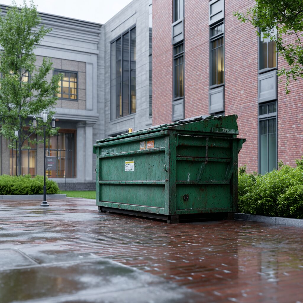 campus and university dumpster rental