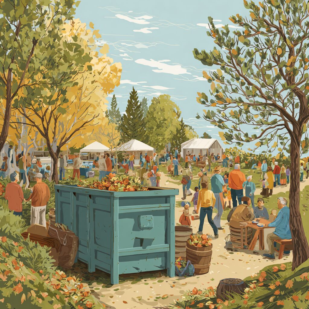 Dumpster planning for Harvest festivals