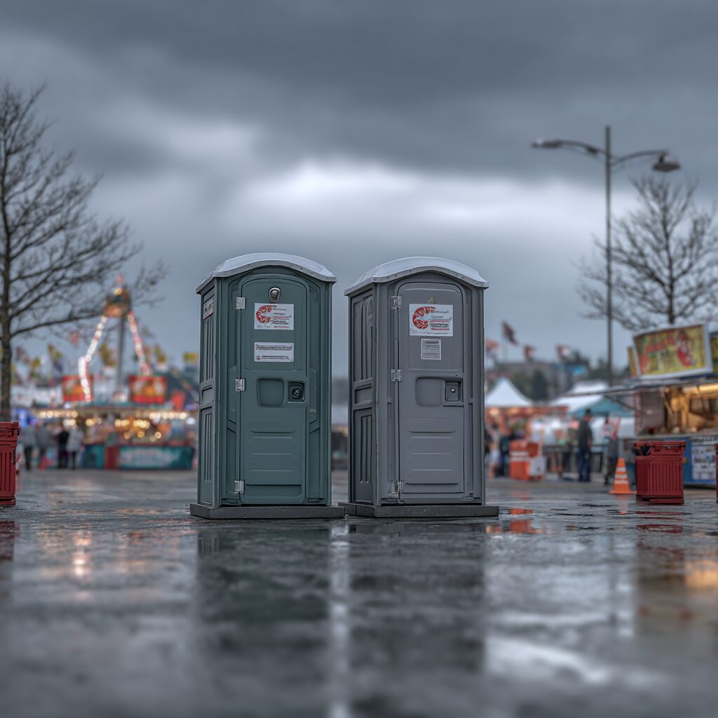 porta potty safety for fall