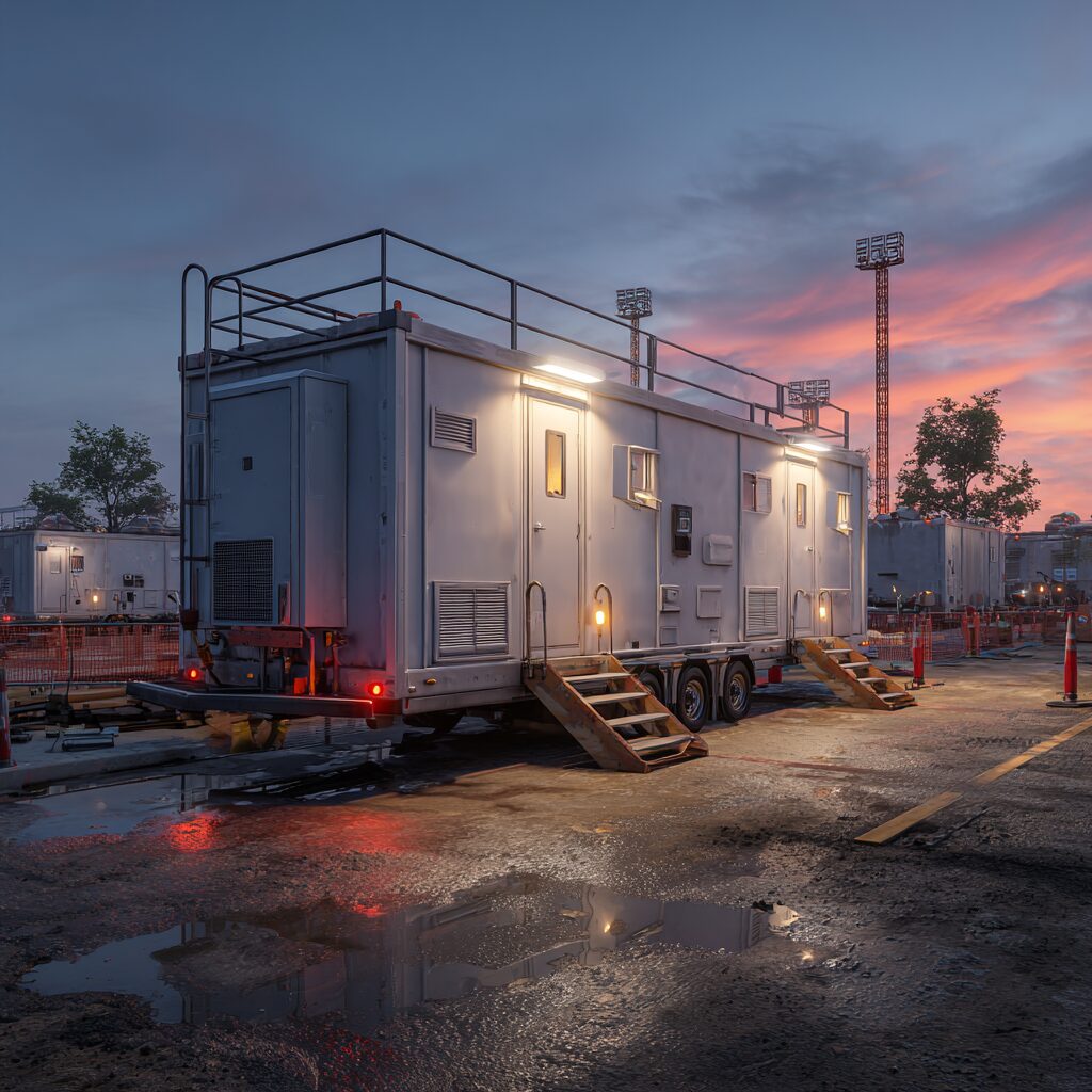 porta potty placement for restroom trailers near me