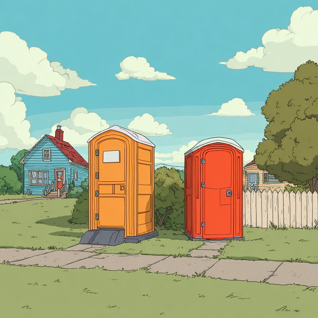 What type of portable toilet near me should I rent?