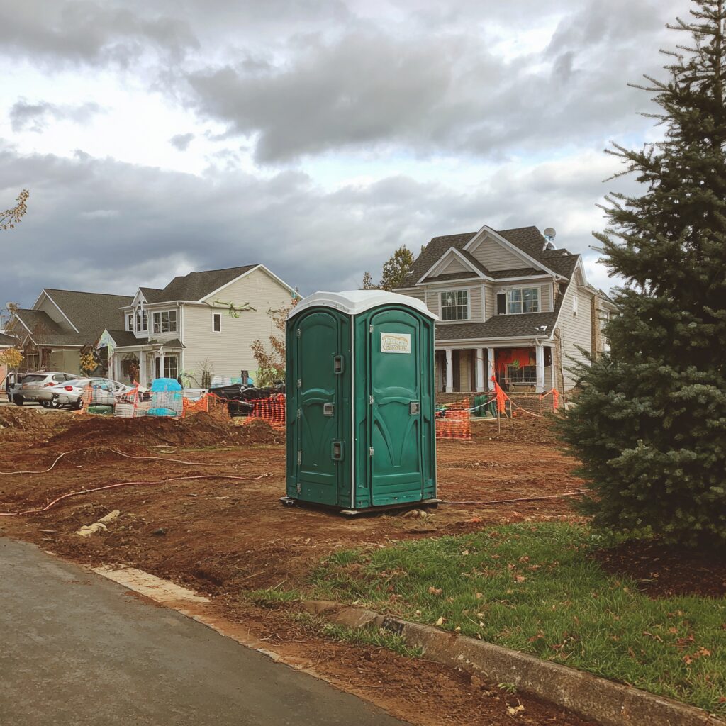 delivery for residential porta potty rental near me