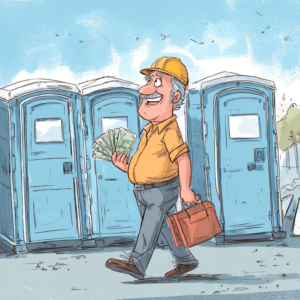 Portable toilet rental prices