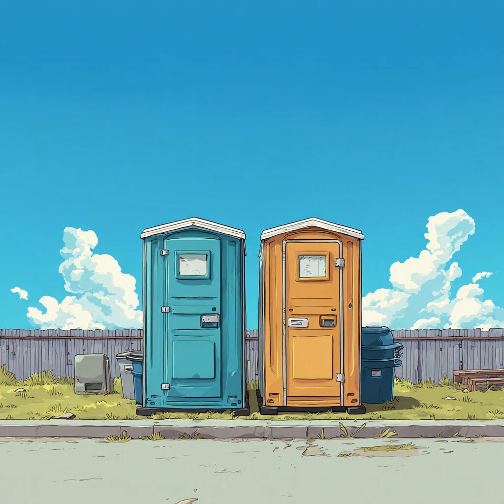how to save on portable toilet rentals