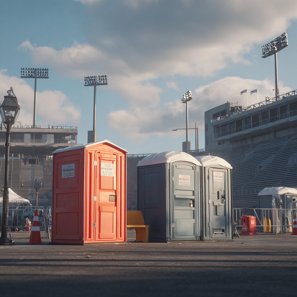 handicapped accessible portable toilet for rent