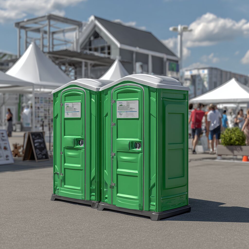 porta potty rental duration for events and construction sites