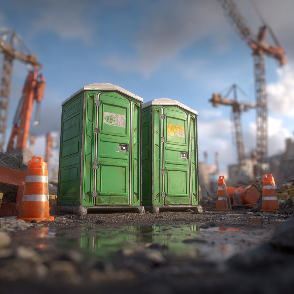 How long does a porta potty last?