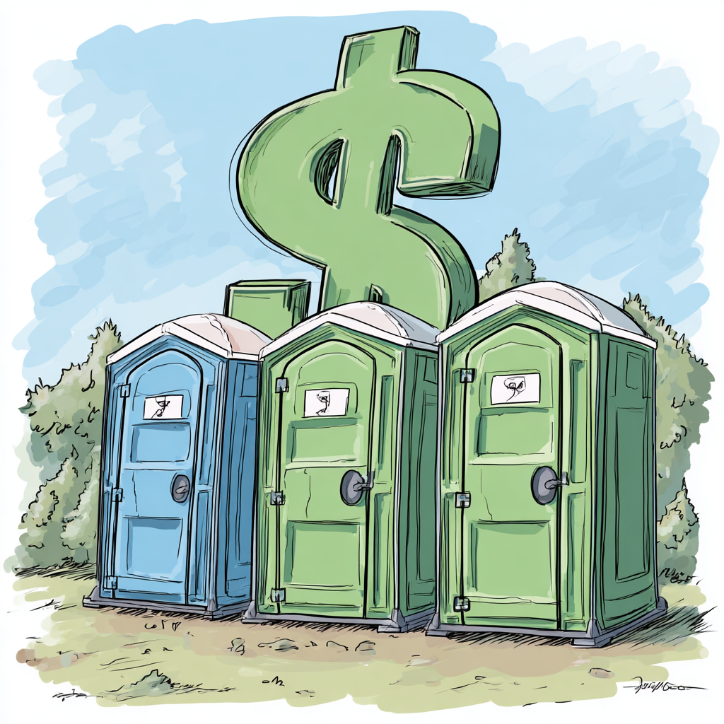 Guide to porta potty rental prices in 2026