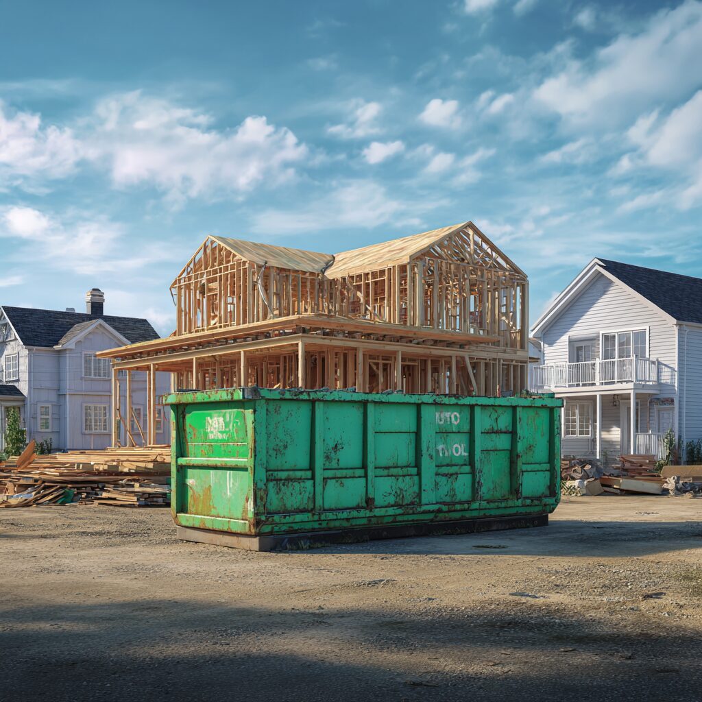 summer dumpster rentals for construction and events