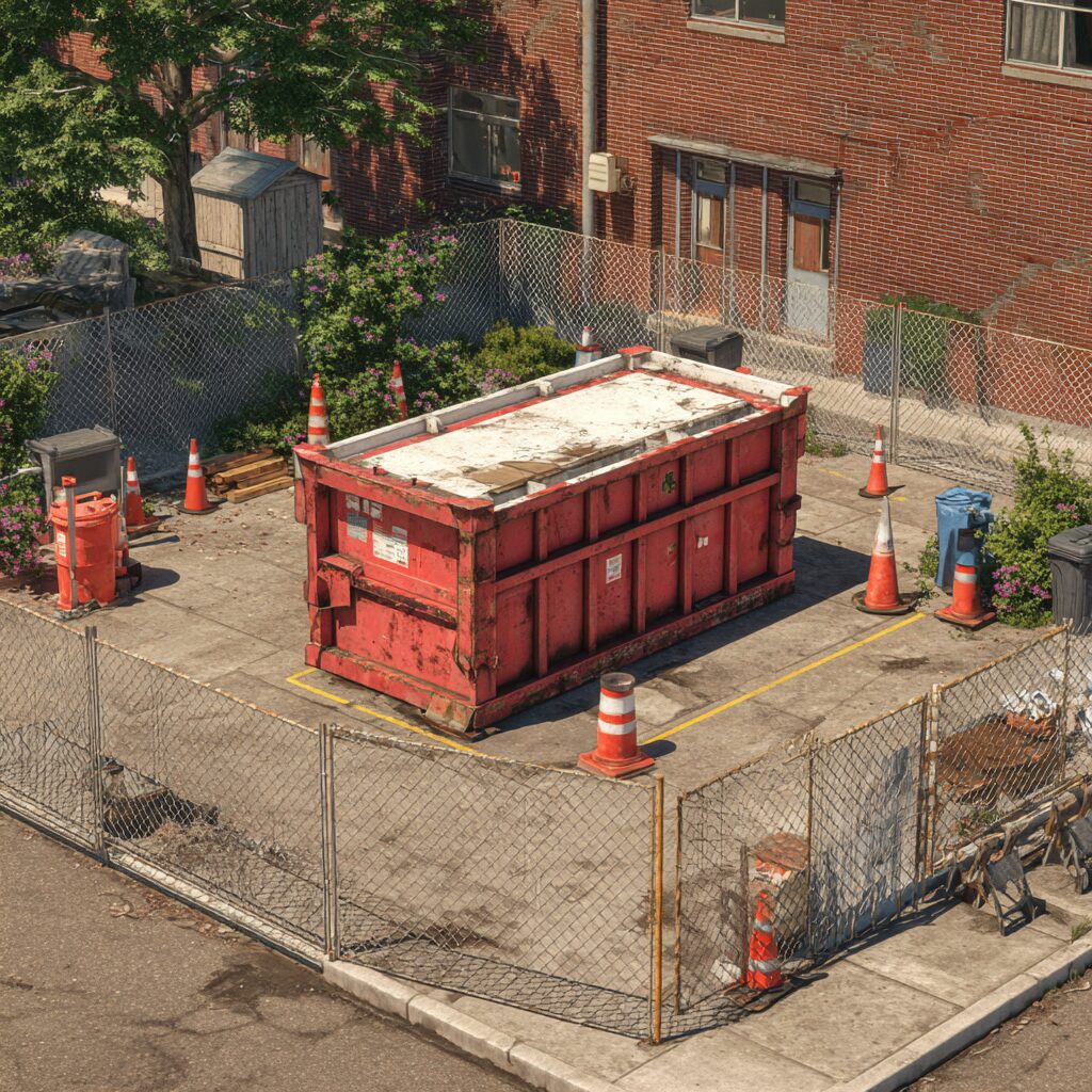 dumpster rental for events