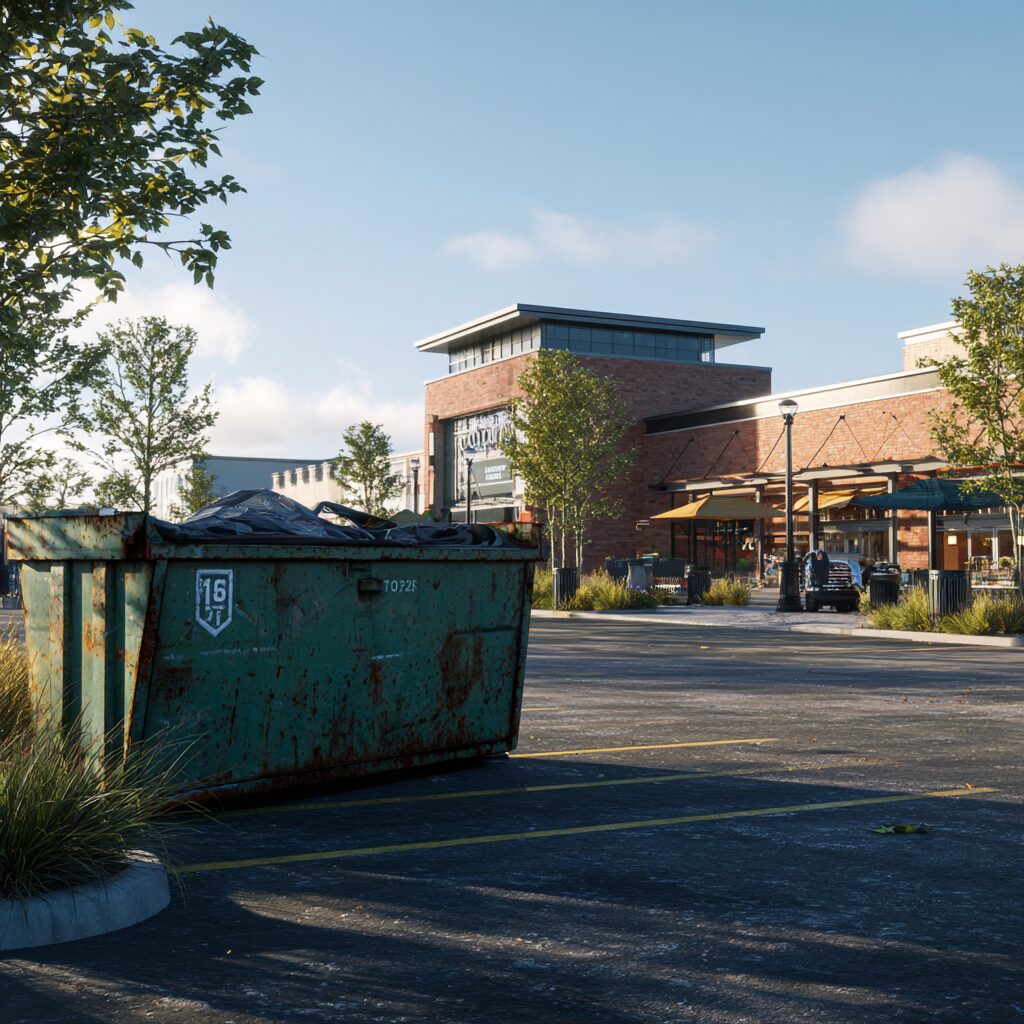Questions about dumpster rentals for seasonal retail needs