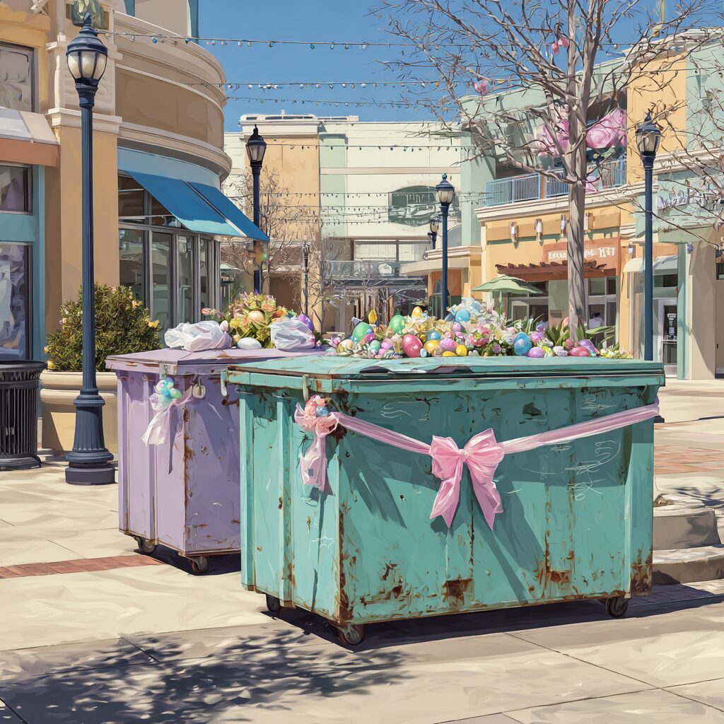 dumpster rentals for peak holiday retail seasons