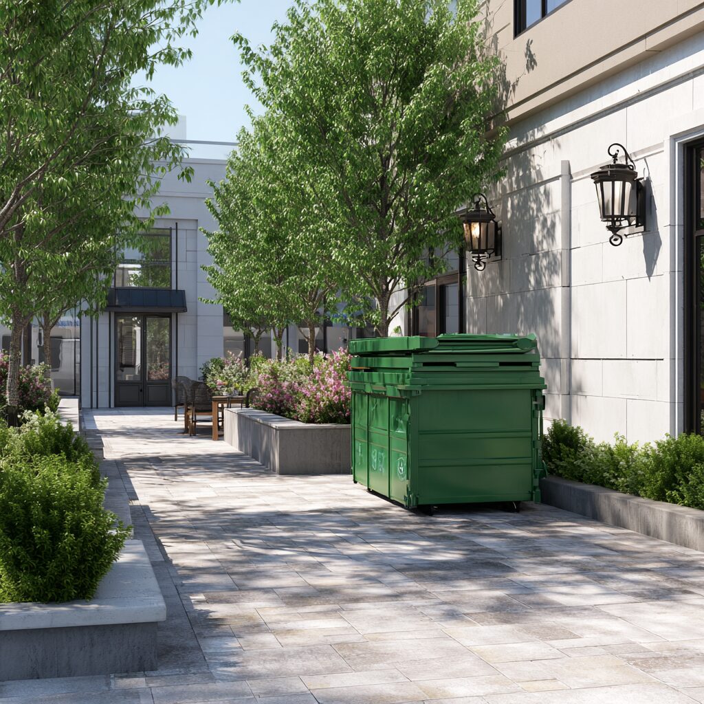 dumpsters for retail store waste