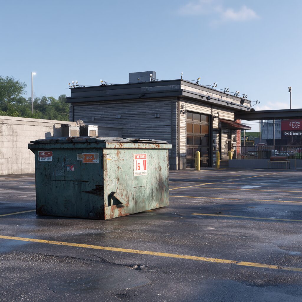 shopping center dumpster rentals for waste disposal