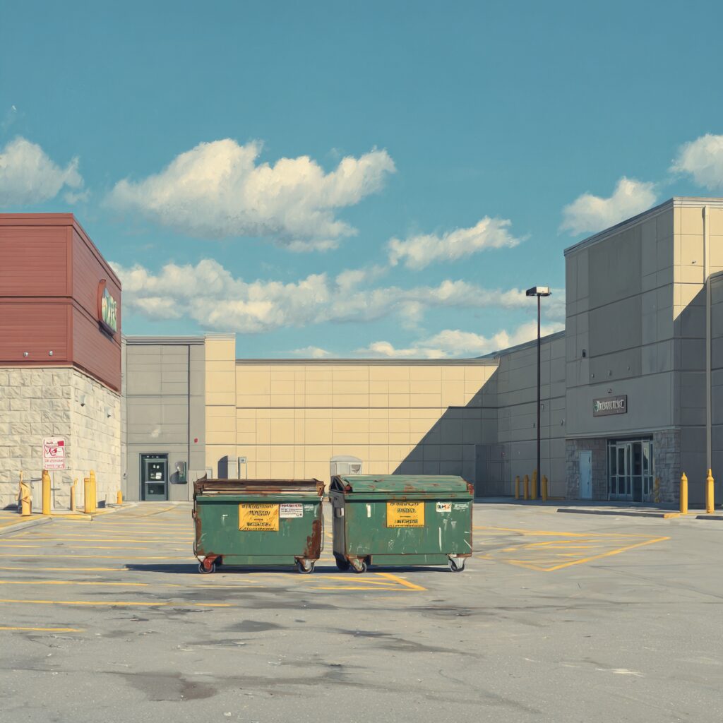 dumpster rentals for grocery stores