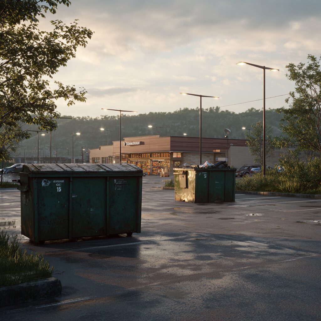 grocery store dumpster rentals for waste management