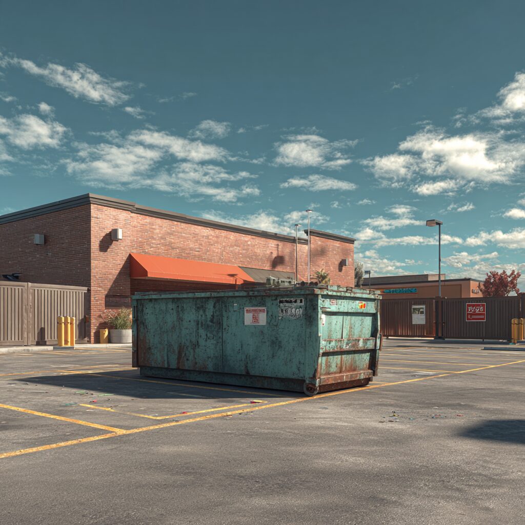 dumpster safety tips for retail locations