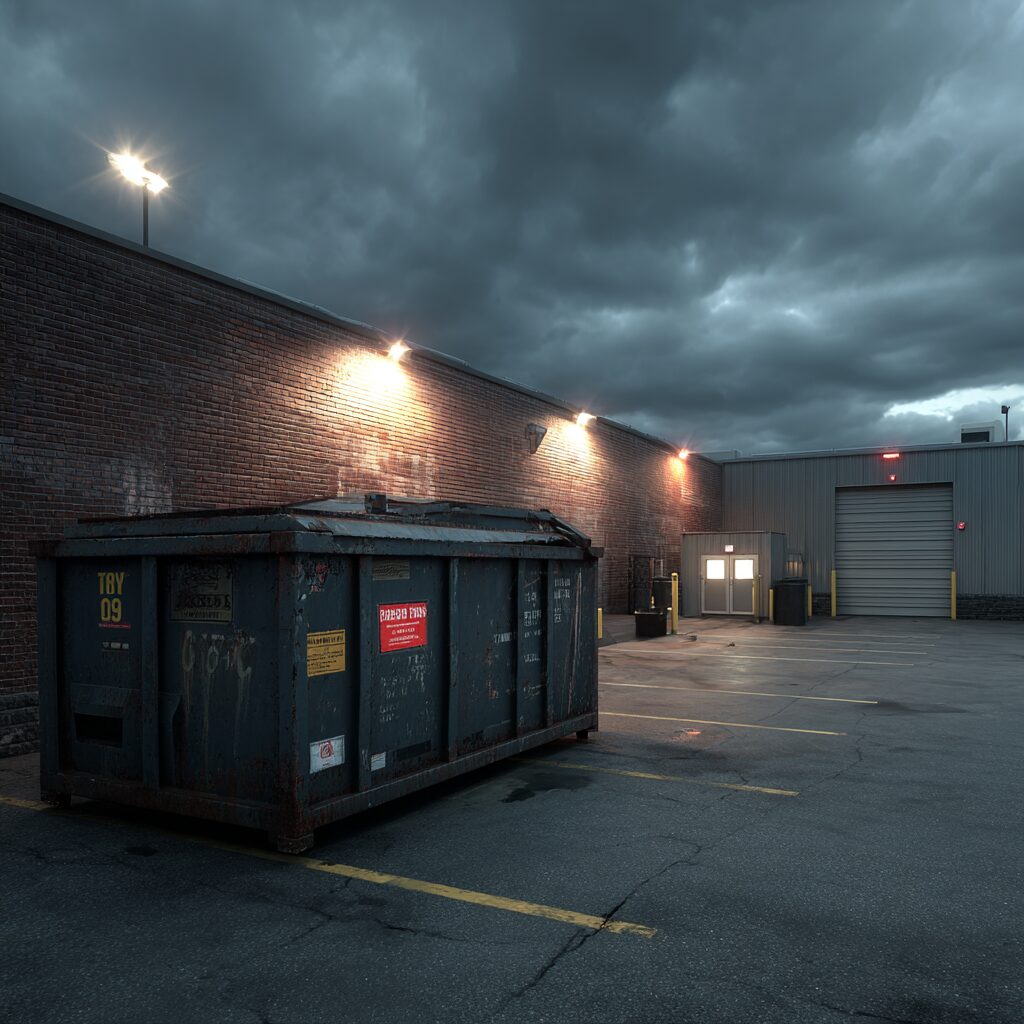 tips for dumpster placement in retail locations