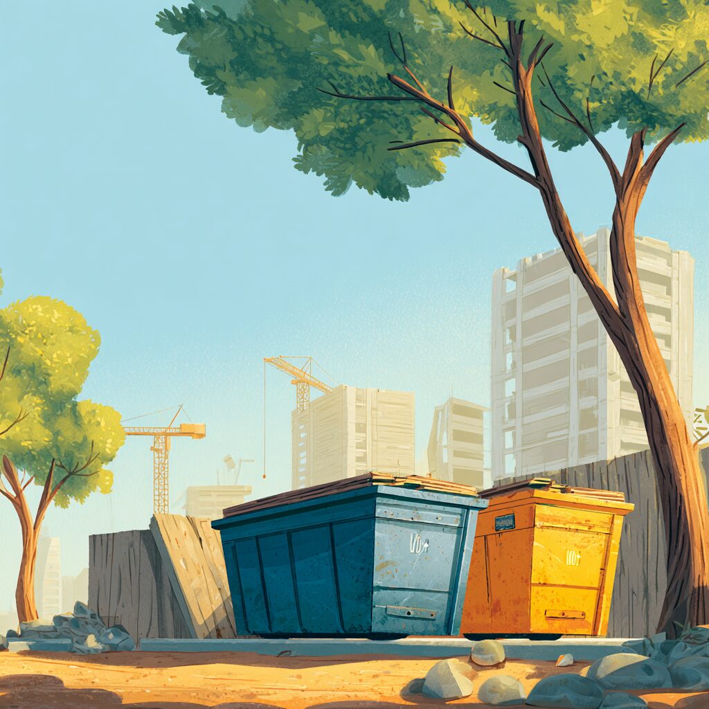 how to choose the right dumpster size for green construction