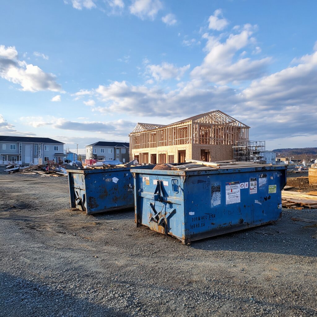 where to place multiple dumpsters to reduce waste