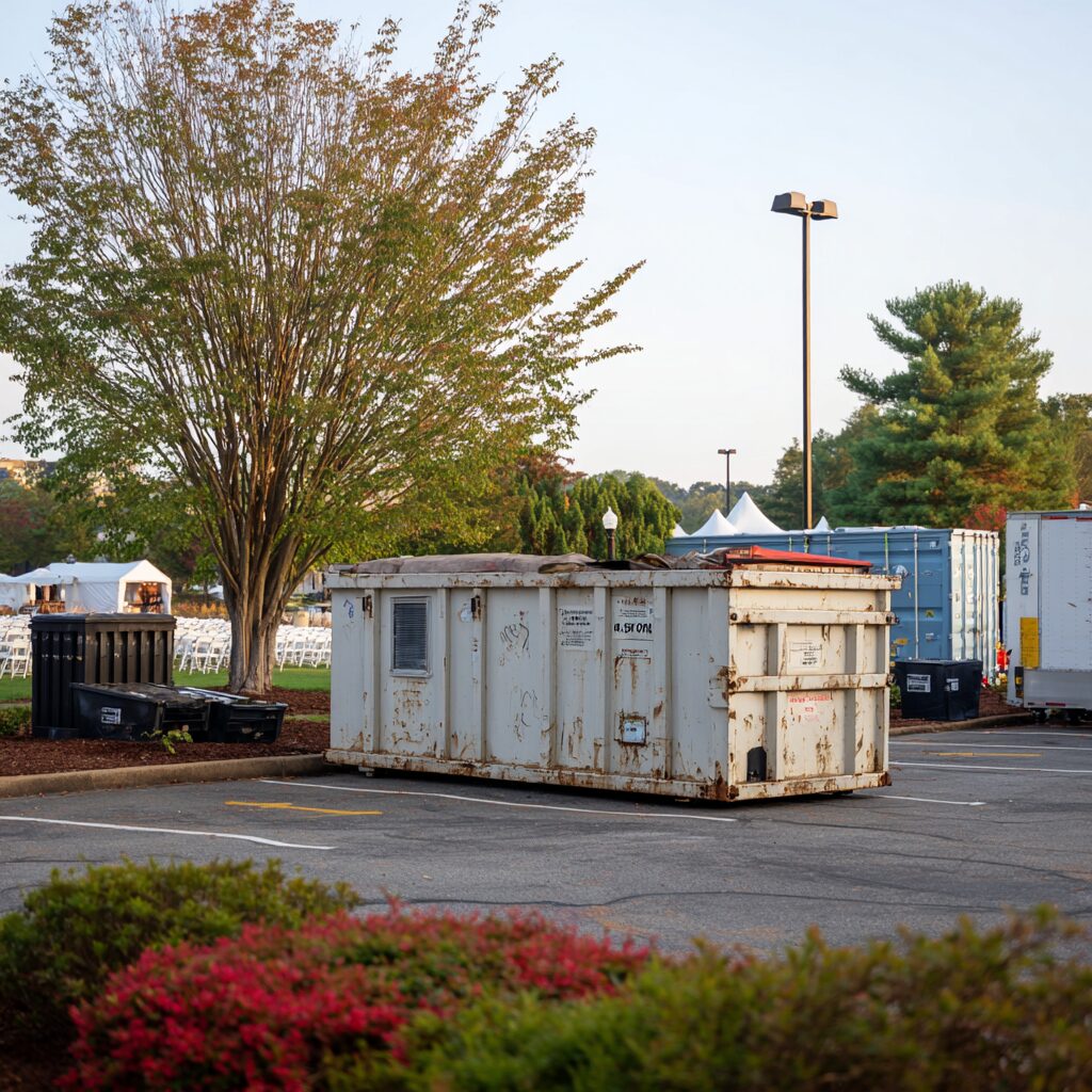 dumpster rentals for corporate events