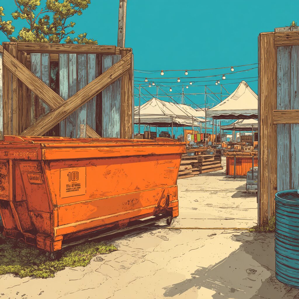 Guide to multi-stream dumpster strategies for festivals