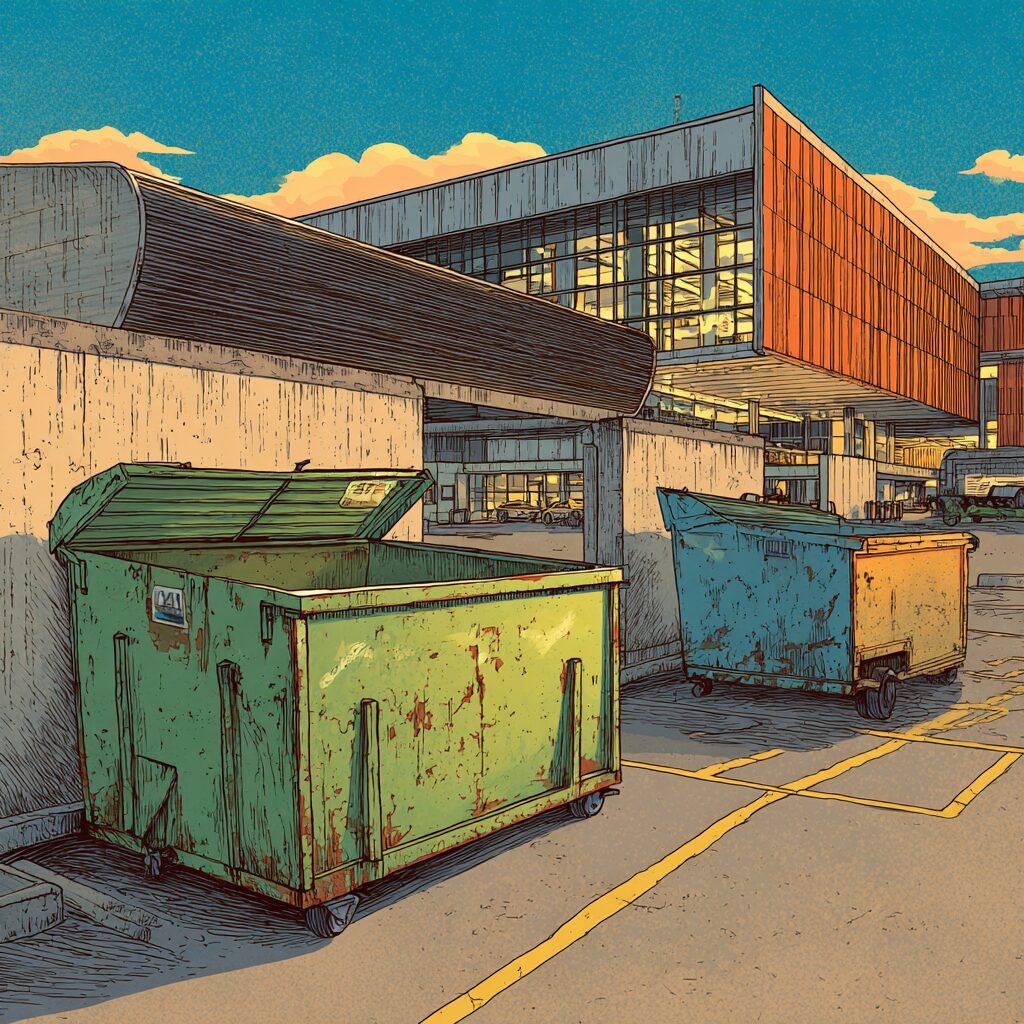 Your guide to renting and using eco-friendly dumpsters for corporate events