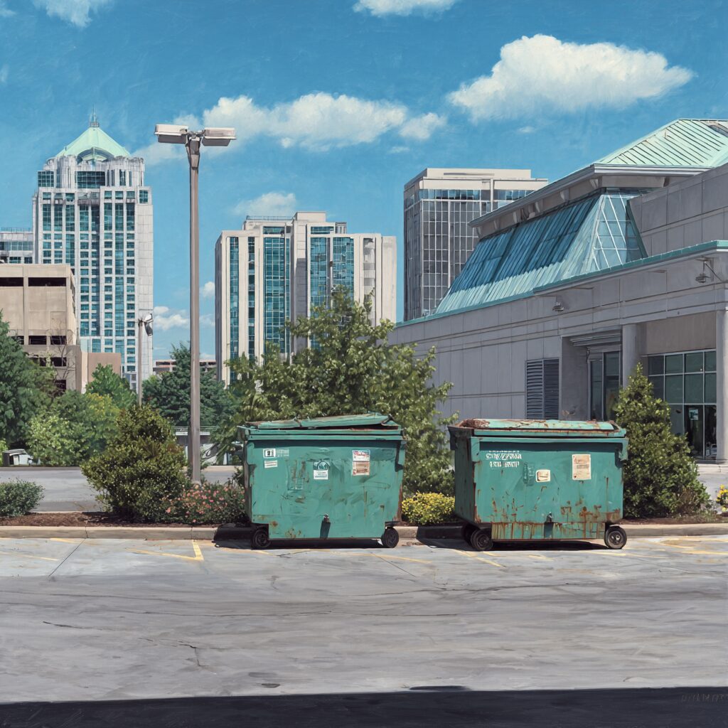 eco-friendly corporate event dumpster rentals