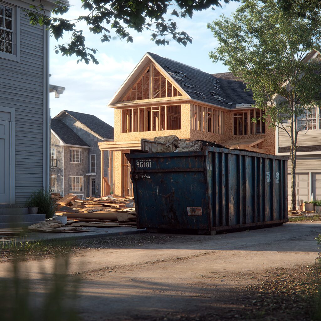 40 yard dumpsters for eco friendly construction projects