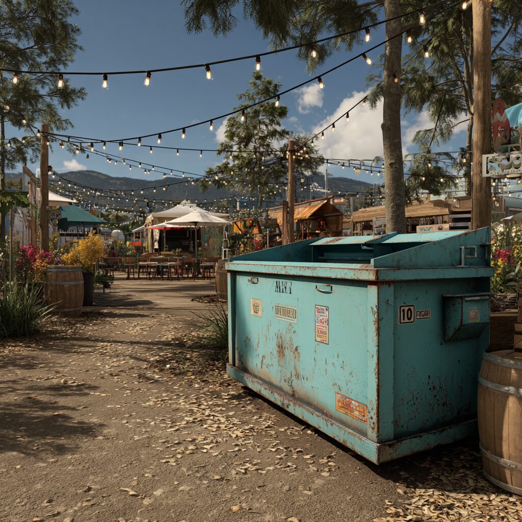 Keeping rented dumpsters free from hazardous materials